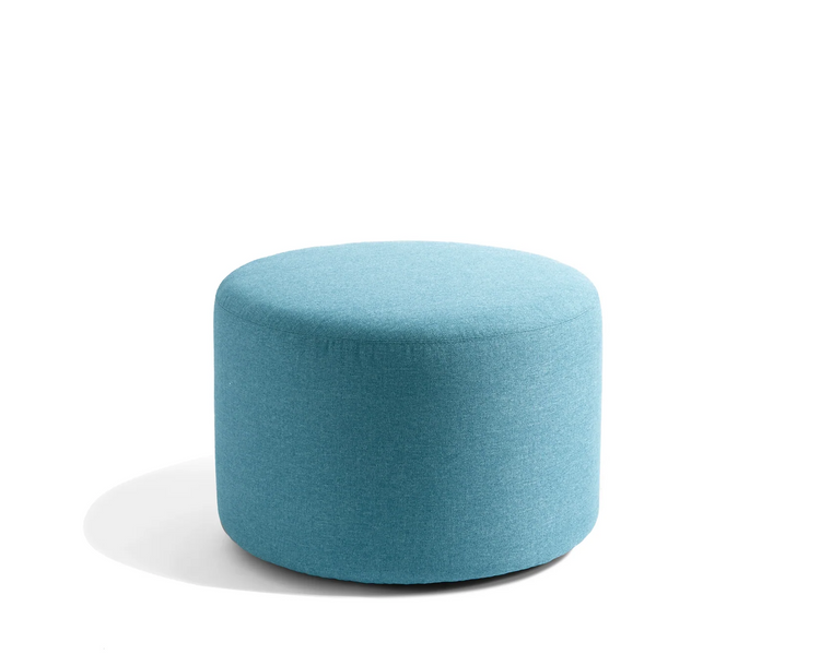 Block Party Round Ottoman, 24"D