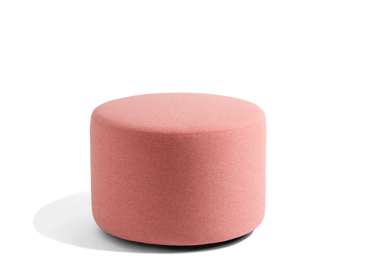 Block Party Round Ottoman, 24"D